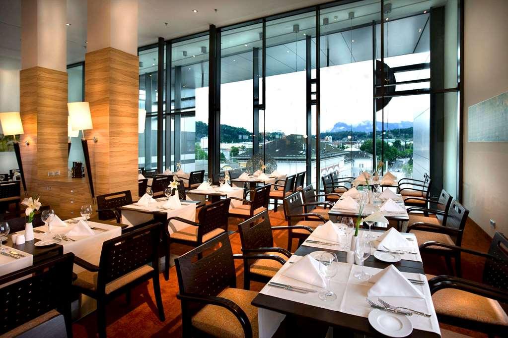 H+ Hotel Salzburg Restaurant bilde